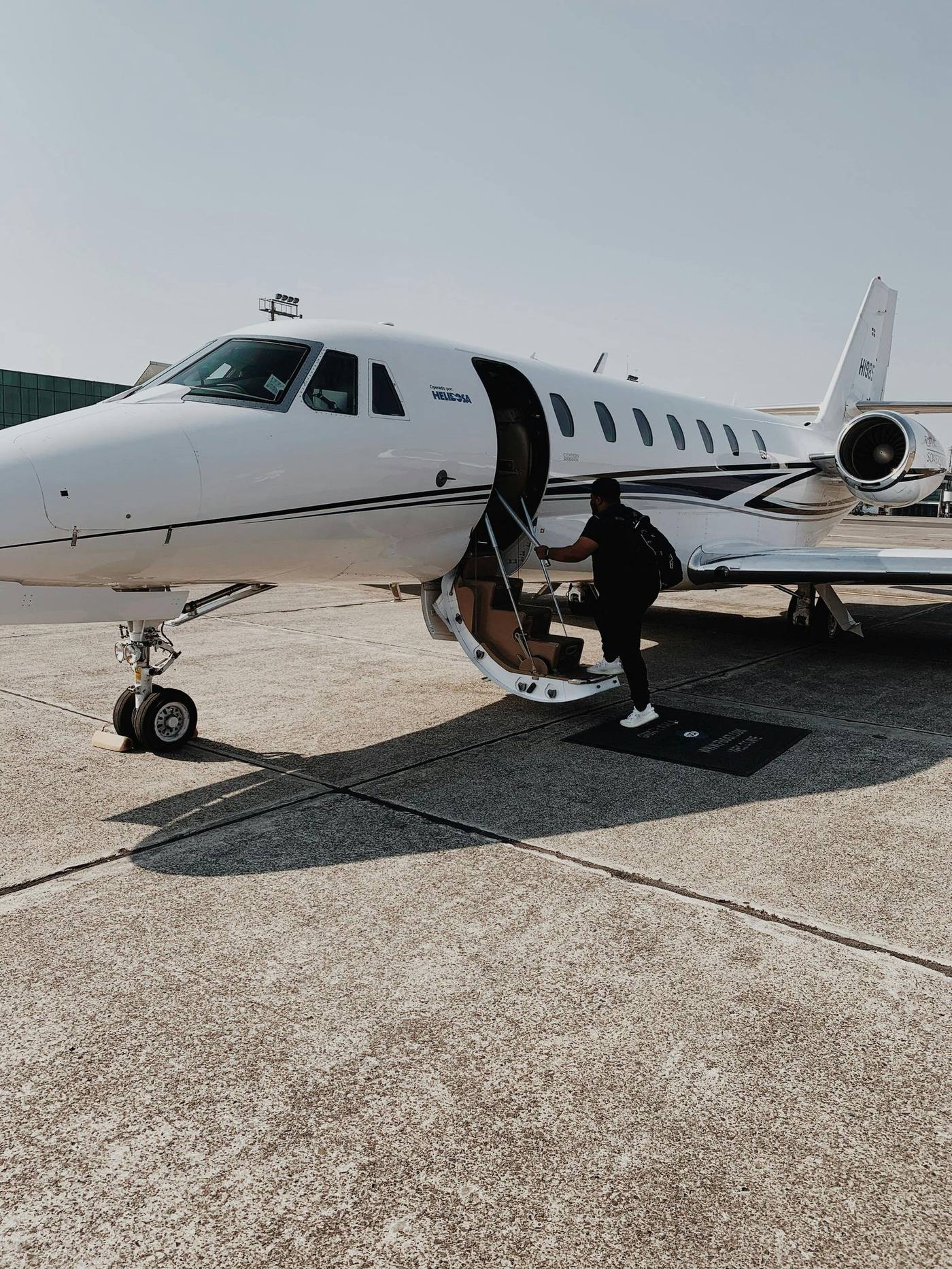 Exclusive private jet charter available through TIA Luxury Cars global aviation network